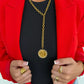 Gold Coin XL Wrap Necklace - Jewelry - Necklaces - Chansutt Pearls