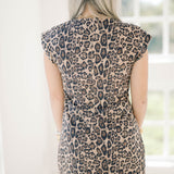 Golden Days Leopard Dress - Dresses - She & Sky