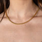 Knotted Mini Gold Necklace
