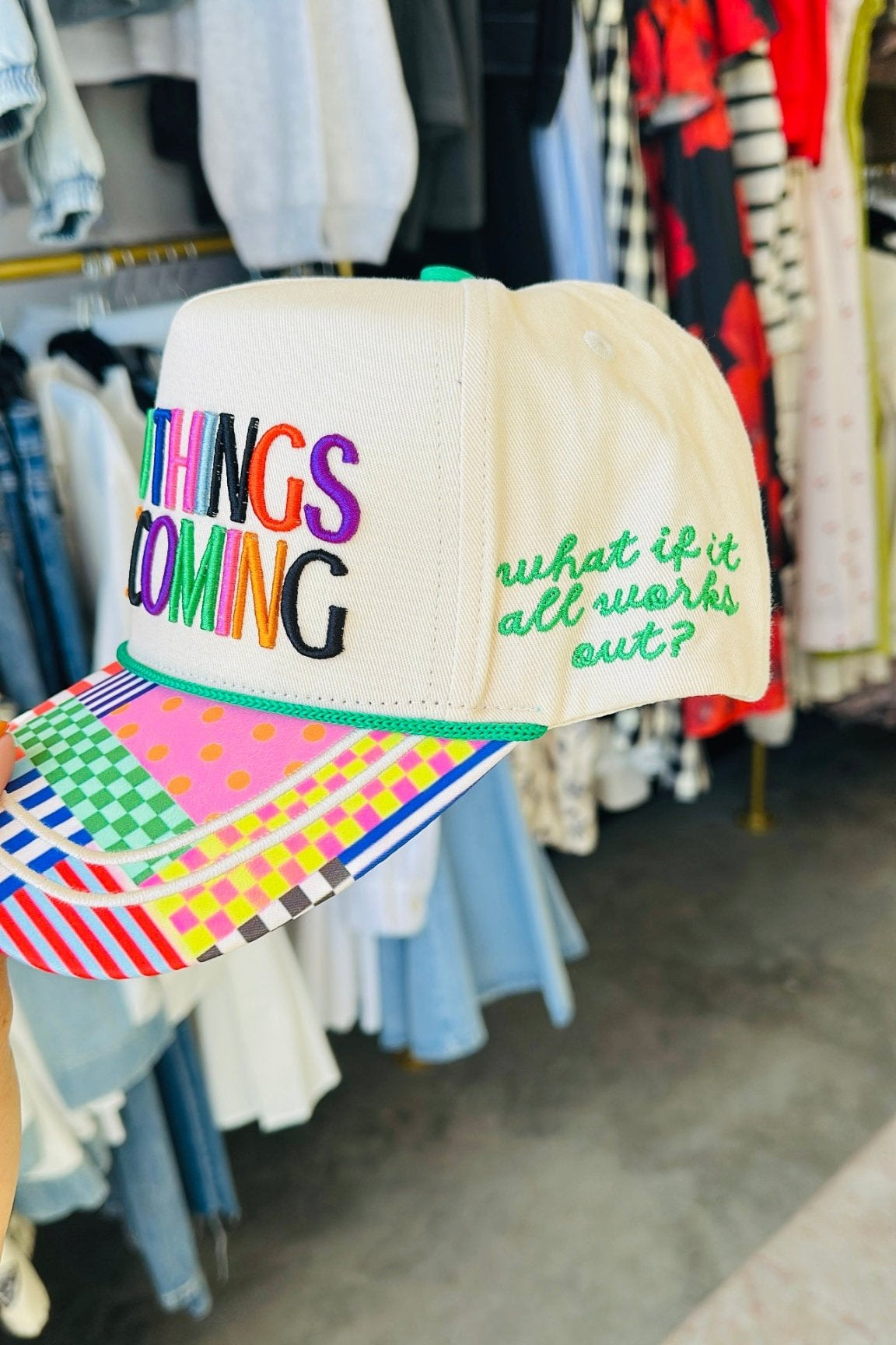 Good Things Coming Trucker Hat - Accessories - Hats - Poppy & Pine