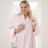 Graceful Ease Bow Back Top - Tops - Blouses - Q2