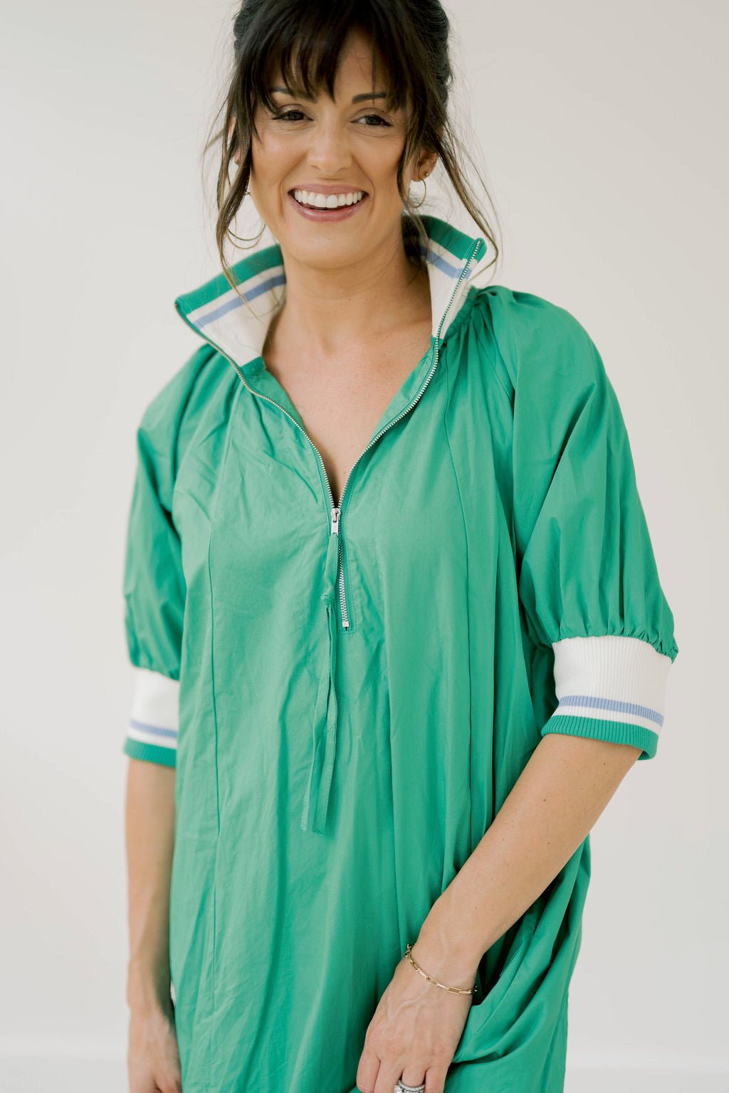 Green Days Tshirt Dress - Dresses - She & Sky
