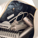 HAIR Black Canvas XL Travel Bag - Accessories - Travel - Kenz Kustomz