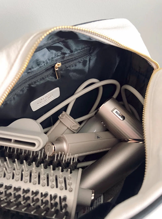 HAIR Black Canvas XL Travel Bag - Accessories - Travel - Kenz Kustomz