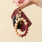 Hands - Free Keychain Wristlet - Berry Gingham - Accessories - Travel - Darling Effect