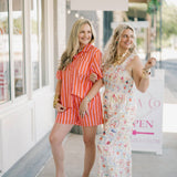 Harborside Stripe Shorts - Bottoms - Shorts - She & Sky