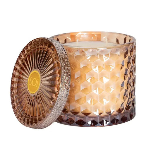 Hazelnut Macchiato Coffee 15oz Brown Shimmer Candle - Home - Fragrance - Candles - SOI