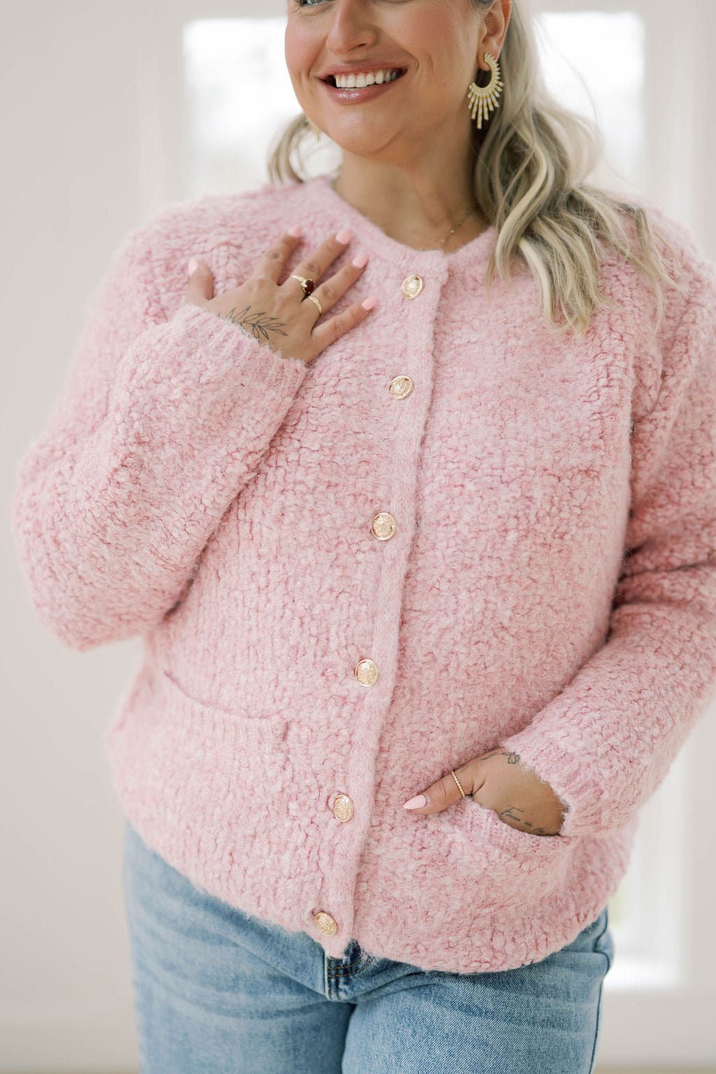 Heartfelt Moment Sweater Top - Tops - Sweaters - She & Sky