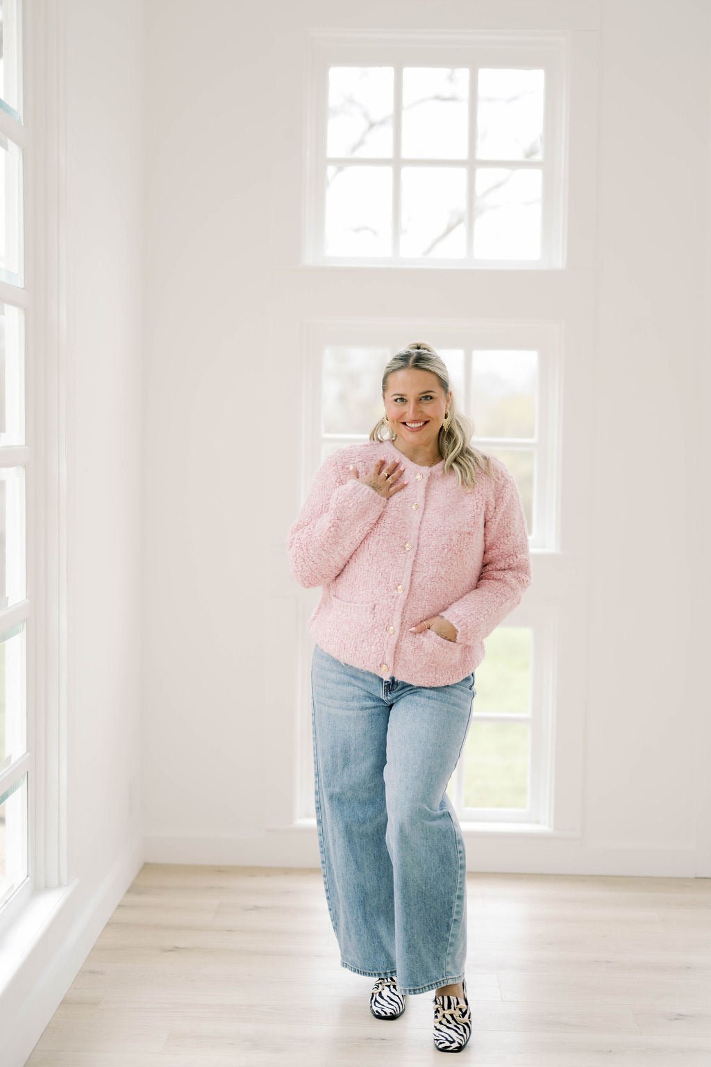 Heartfelt Moment Sweater Top - Tops - Sweaters - She & Sky