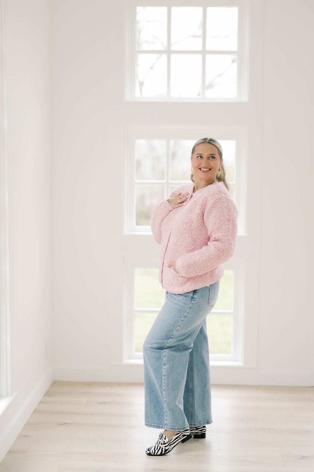 Heartfelt Moment Sweater Top - Tops - Sweaters - She & Sky