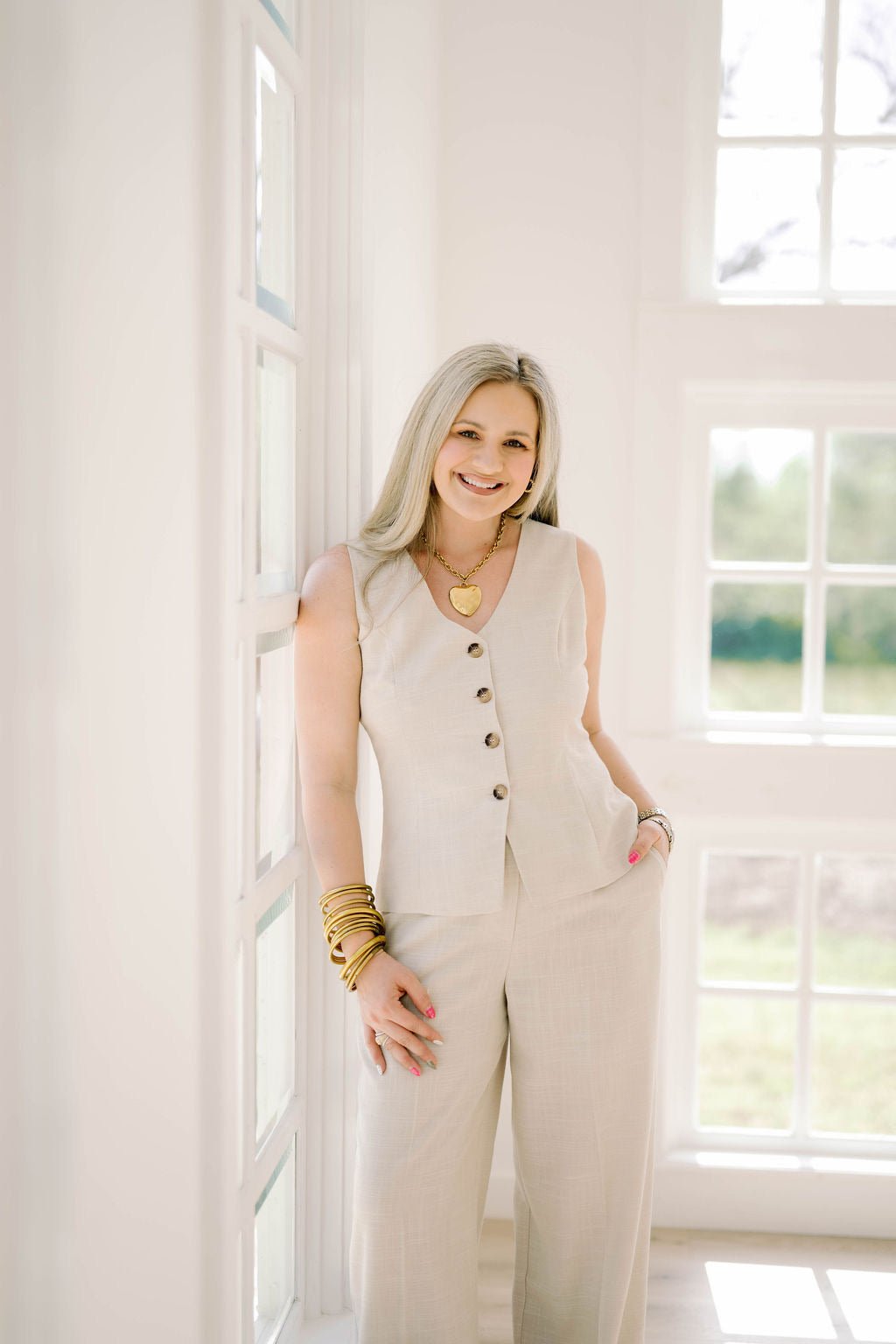 Hello Sunshine Linen Pants - Bottoms - Pants - Blu Pepper