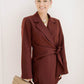 Holiday Bliss Blazer Wrap Dress - Dresses - Needii