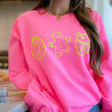 Holiday Icon Neon Sweater - Tops - Sweatshirts - Summer Tees