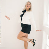 Holiday Party Ready Sequin Jacket - Outerwear - Jackets - She & Sky