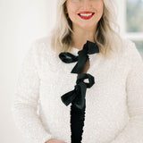 Holiday Party Ready Sequin Jacket - Outerwear - Jackets - She & Sky