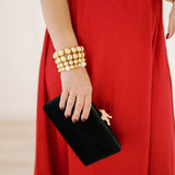 Holiday Time Satin Dress - Dresses - Needii