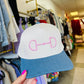Horse Bit Embroidered Canvas Trucker Hat - Accessories - Hats - Summer Tees