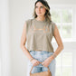 Horse Bit Muscle Tee - Tops - Tanks - Summer Tees
