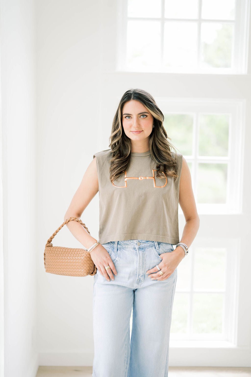 Horse Bit Muscle Tee - Tops - Tanks - Summer Tees
