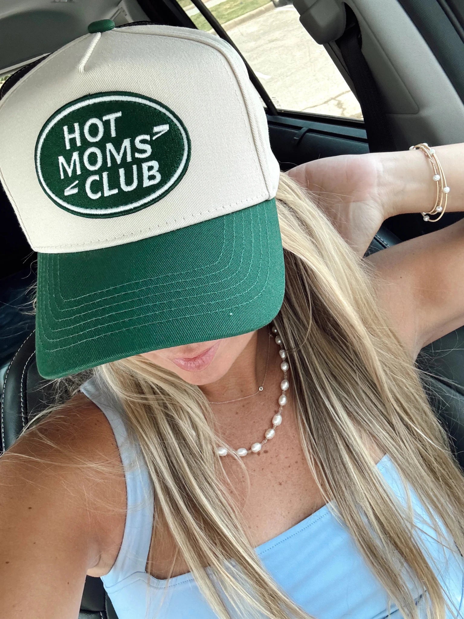 Hot Moms Club Trucker Hat - Accessories - Hats - Kenz Kustomz