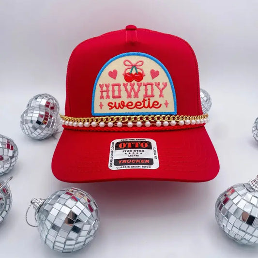 Howdy Sweetie Trucker Hat