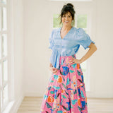 Icon Moment Floral Skirt - Bottoms - Skirts - Adrienne