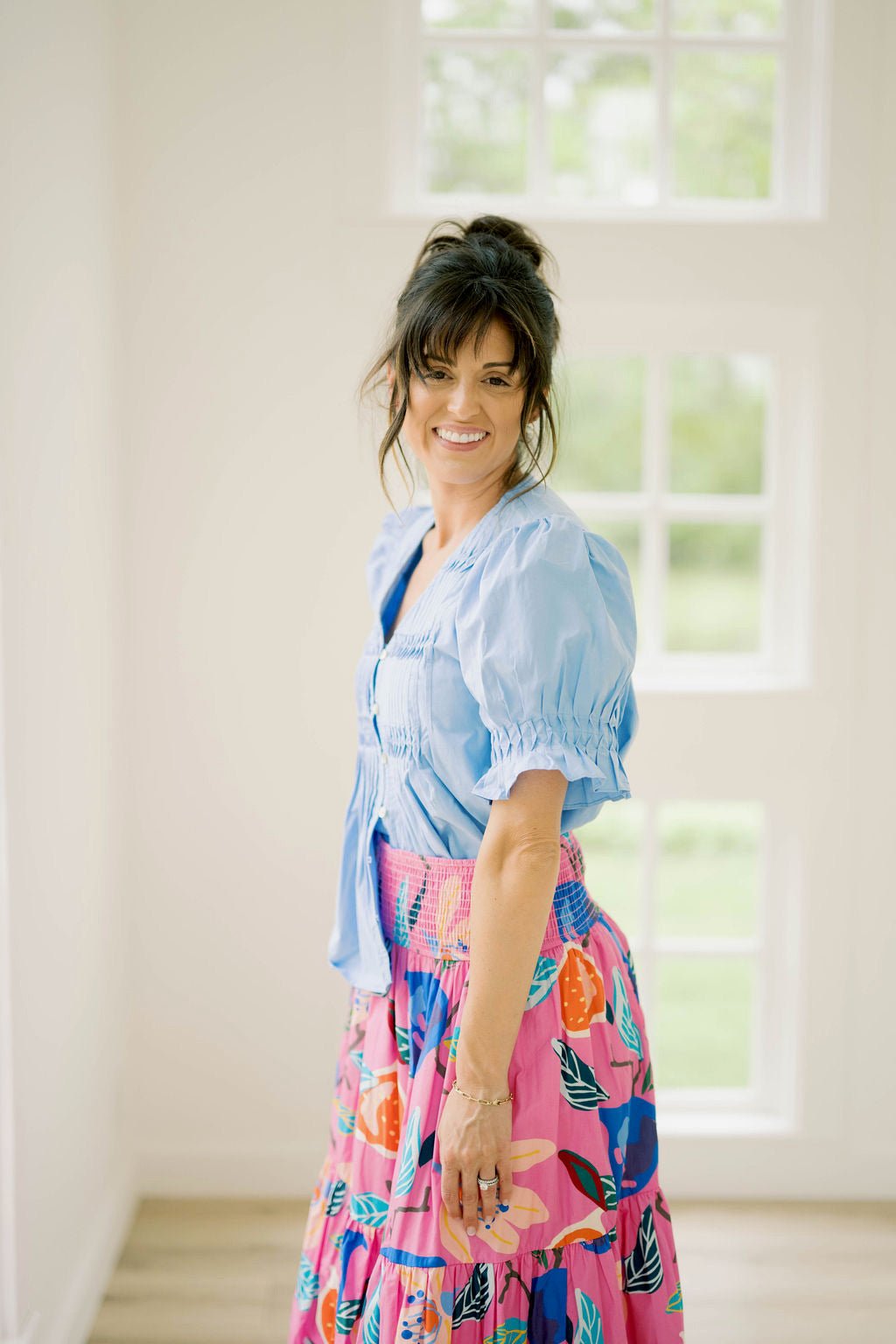 Icon Moment Floral Skirt - Bottoms - Skirts - Adrienne
