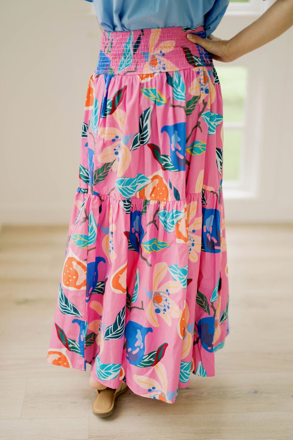 Icon Moment Floral Skirt - Bottoms - Skirts - Adrienne