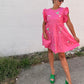Sequin martini patch mini dress, ruffled flutter sleeves, back zipper closure. Hands down the best happy hour dress there is! Nothing says "celebrate" quite like a dress that sparkles as bright as champagne! Slip it on and show off your style with this one-of-a-kind look.