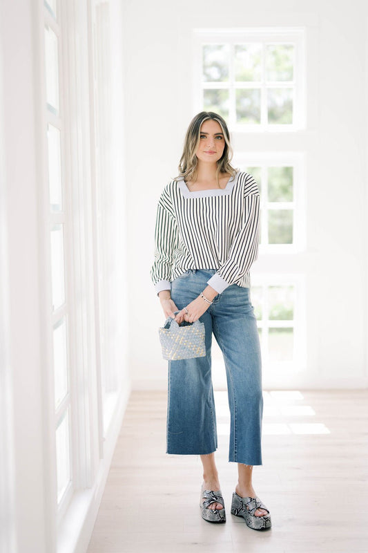 In & Out Top - Tops - Blouses - Able