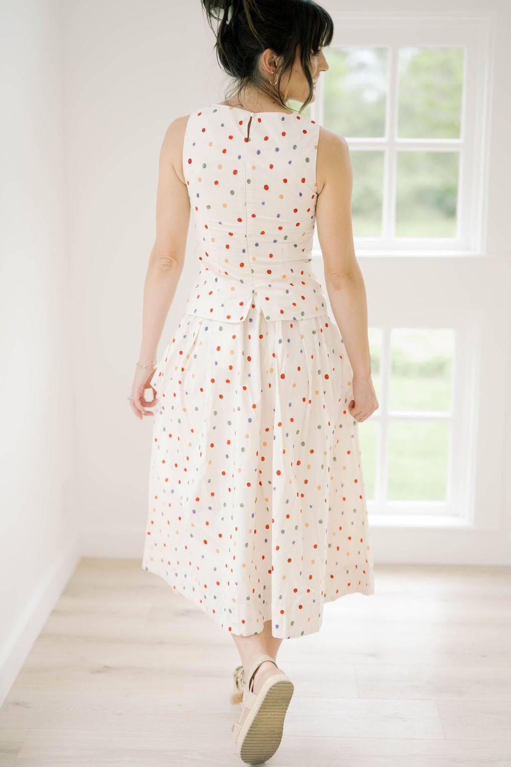 Kind Smile Dot Top - Tops - Tanks - Aureum