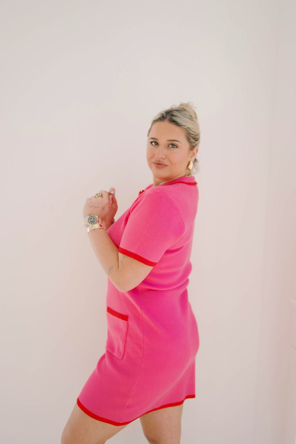 Kiss Me Sweater Dress - Dresses - She & Sky
