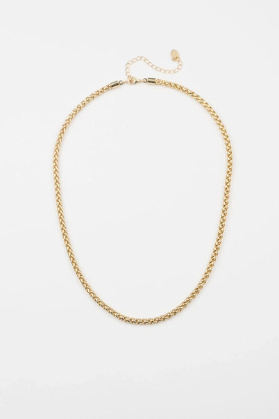 Knotted Mini Gold Necklace