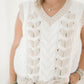 Laced Up Top - Tops - Sweaters - XS - White