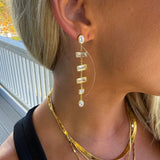 Layla Rhinestone Drop Earrings - Jewelry - Earrings - Chansutt Pearls