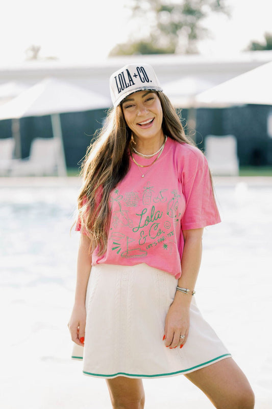 Lola + Co Black Leopard Canvas Trucker Hat - Accessories - Hats - Summer Tees