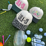 Lola + Co Black Leopard Canvas Trucker Hat - Accessories - Hats - Summer Tees
