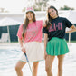 Lola + Co Black Leopard Cropped Tee - Tops - Tees - Summer Tees