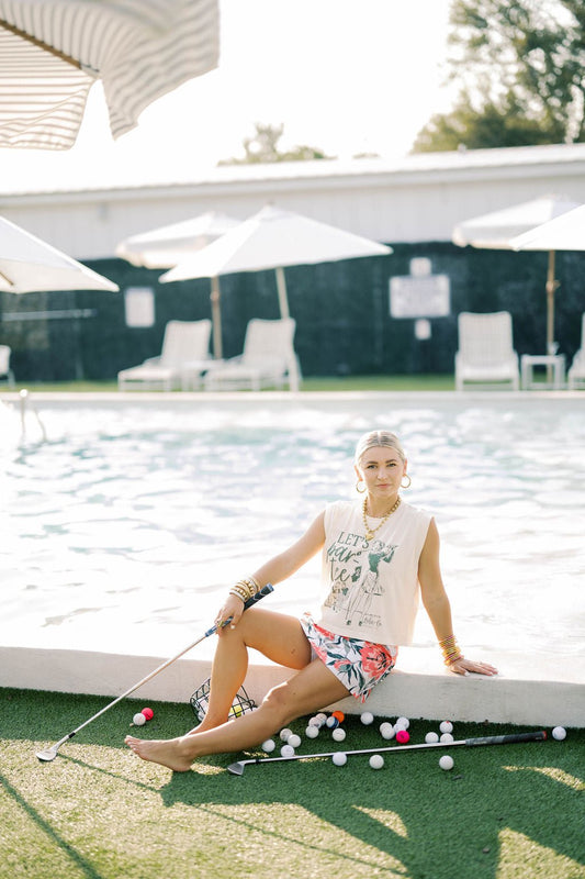 Lola + Co Golf Muscle Tee - Tops - Tees - Summer Tees