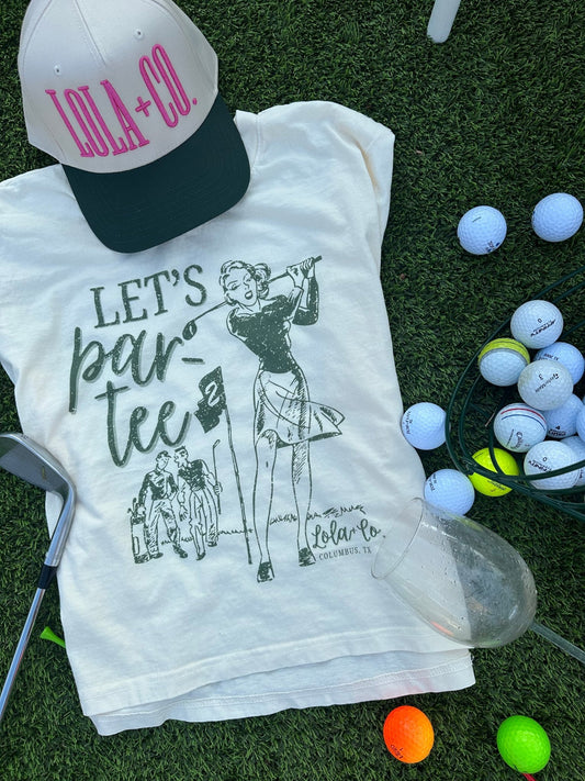 Lola + Co Green/Pink Canvas Trucker Hat - Accessories - Hats - Summer Tees