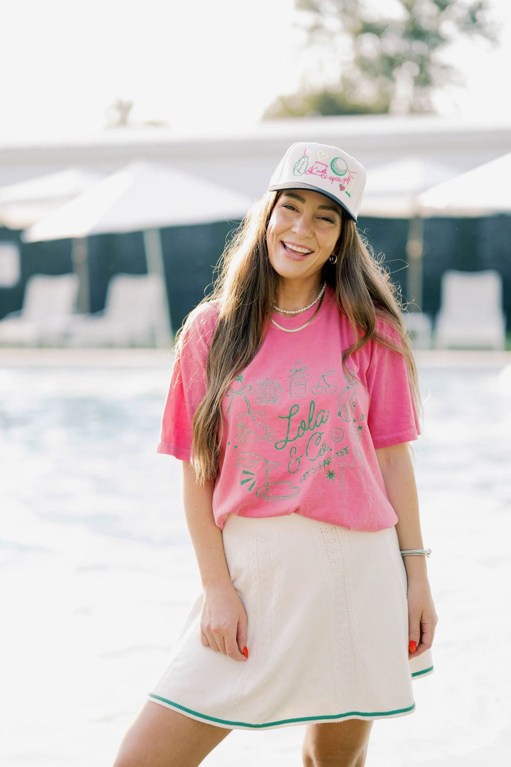 Lola + Co Logo Par - Tee Tee - Tops - Tees - Summer Tees