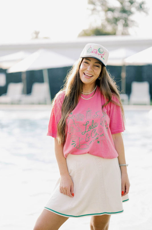Lola + Co Logo Par - Tee Tee - Tops - Tees - Summer Tees