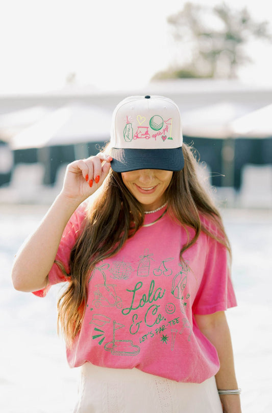 Lola + Co Logo Par - Tee Tee - Tops - Tees - Summer Tees