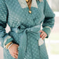 Loni Lou Satin Quilted Jacket - Outerwear - Jackets - Lady the Brand