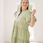 Luxe Lane Embroidered Mini Dress - Dresses - She & Sky