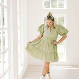 Luxe Lane Embroidered Mini Dress - Dresses - She & Sky