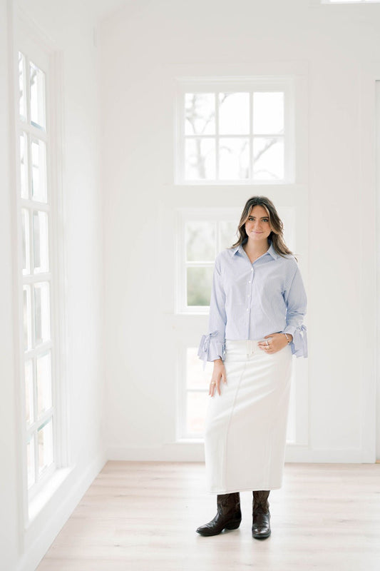 Maine Mornings Top - Tops - Blouses - Able