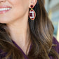 Crafted with faceted beads and stones, these earrings showcase a refined shimmer, adding a touch of sparkle to your look. Their versatile size ensures they can be worn by various age groups, offering a timeless and sophisticated touch. The intricate beadwork reflects dedicated craftsmanship and great quality, effortlessly enhancing any ensemble you pair them with.