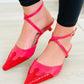 Matisse Florence Heeled Pink/Red Mule - Shoes - Heels - Matisse
