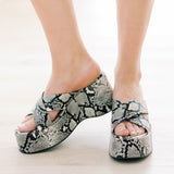 Matisse MONTEREY Snake Platform Sandal - Shoes - Sandals - Matisse